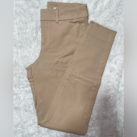 Old Navy High Rise Never Fade Full Length Pixie Pants in Mocha Taffy - Picture 1 of 11